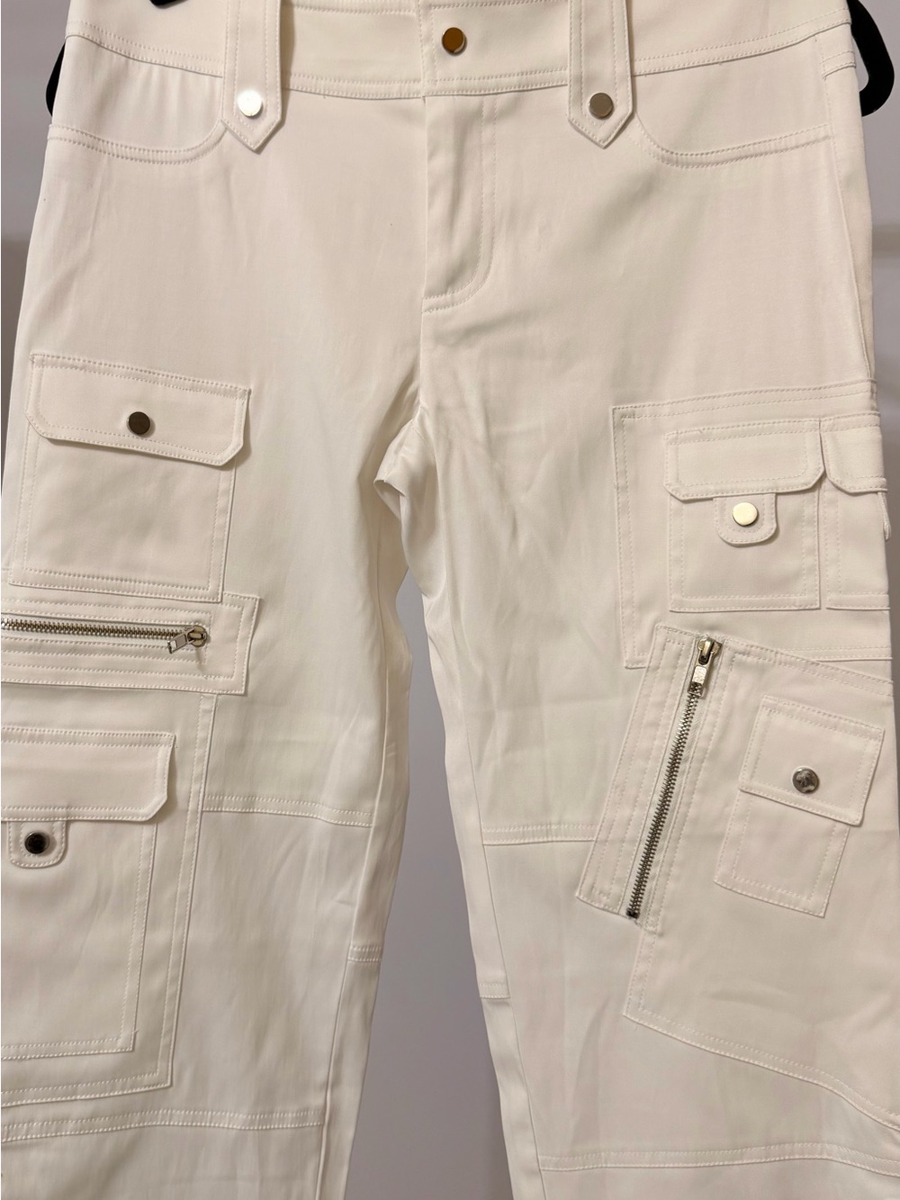Cache Cream Cargo Pants with Utility Pockets